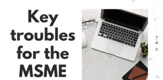 Key troubles for the MSME